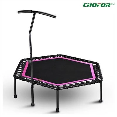 trampoline de fitness avec poignée réglable